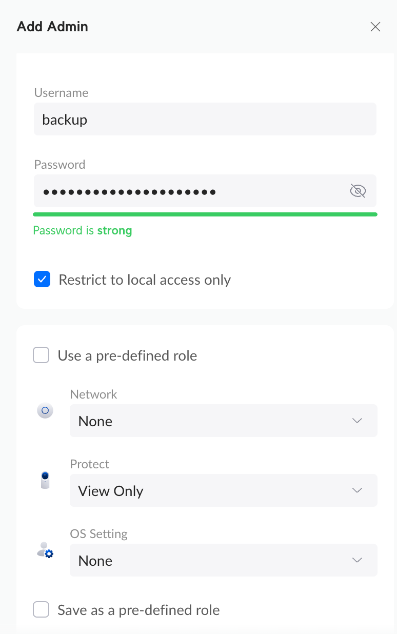 Off-site UniFi Protect Backup