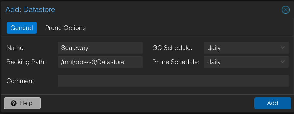 Offsite Proxmox Backup Server with S3 Storage